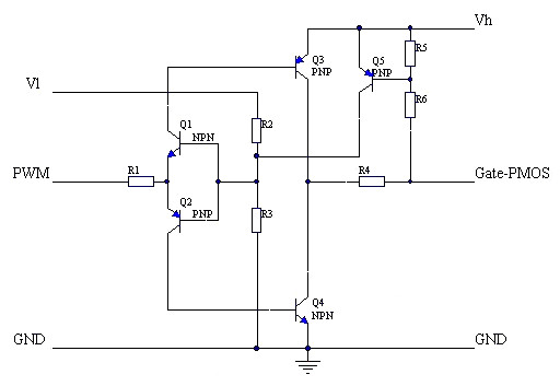 MOS管工作原理電路圖 結(jié)構(gòu)